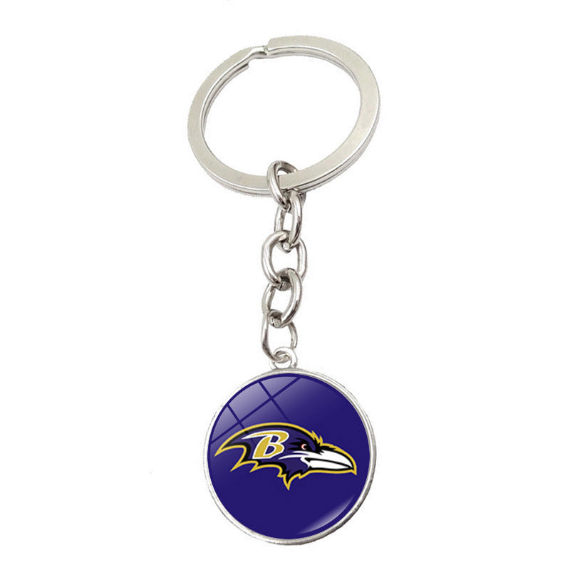 Wholesale Football Team Logo Keychain