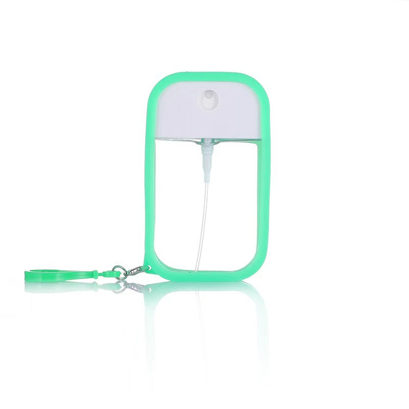 Wholesale Push Silicone Hook Perfume Alcohol Packaging Empty Bottle Keychain ACC-KC-XY001