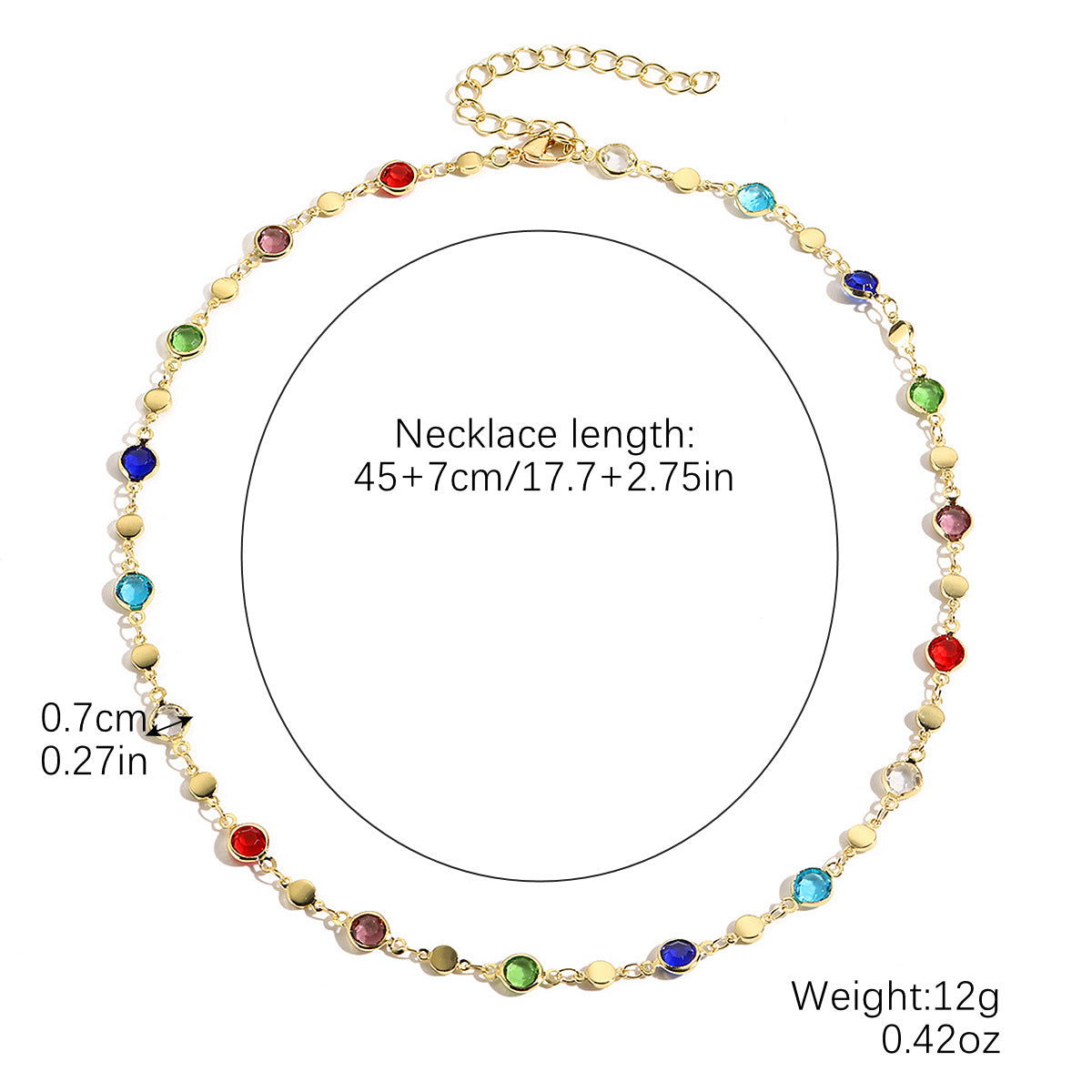 Wholesale  Beaded Tassel Handmade Beaded Double-layer Red Crystal High-grade Clavicle Chain