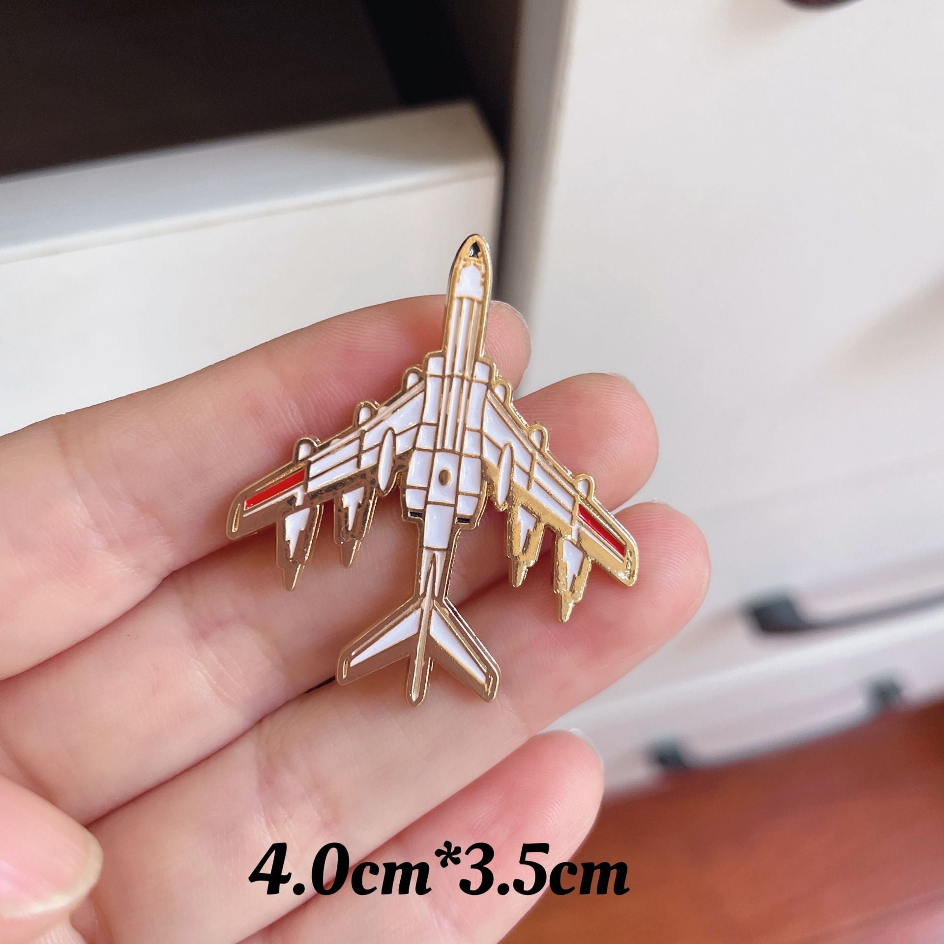 Wholesale model aviation aircraft metal Brooch