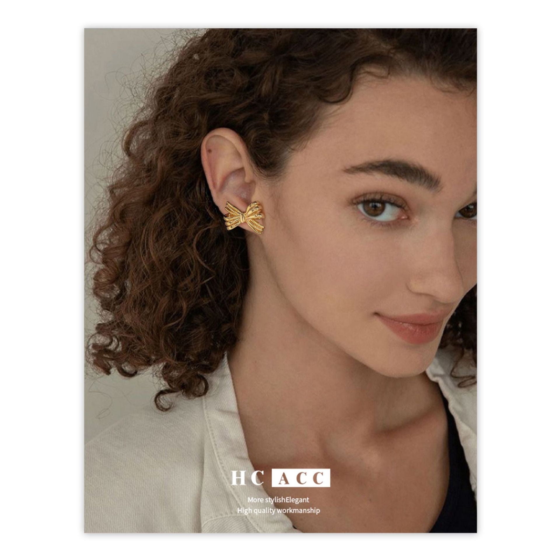 Wholesale Bow Earrings ACC-ES-HuaChuang006