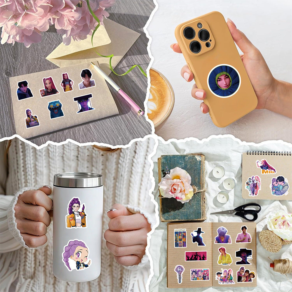 Wholesale 104pcs Animation Movie Stickers Mobile Phone Case Water Cup Laptop