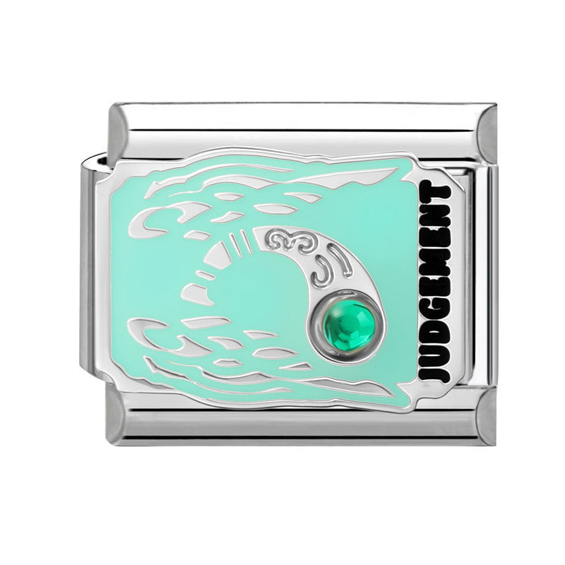 Wholesale Tarot-Themed Stainless Steel Charm Bracelet DIY Accessories Fashion Jewelry for Everyday Wear