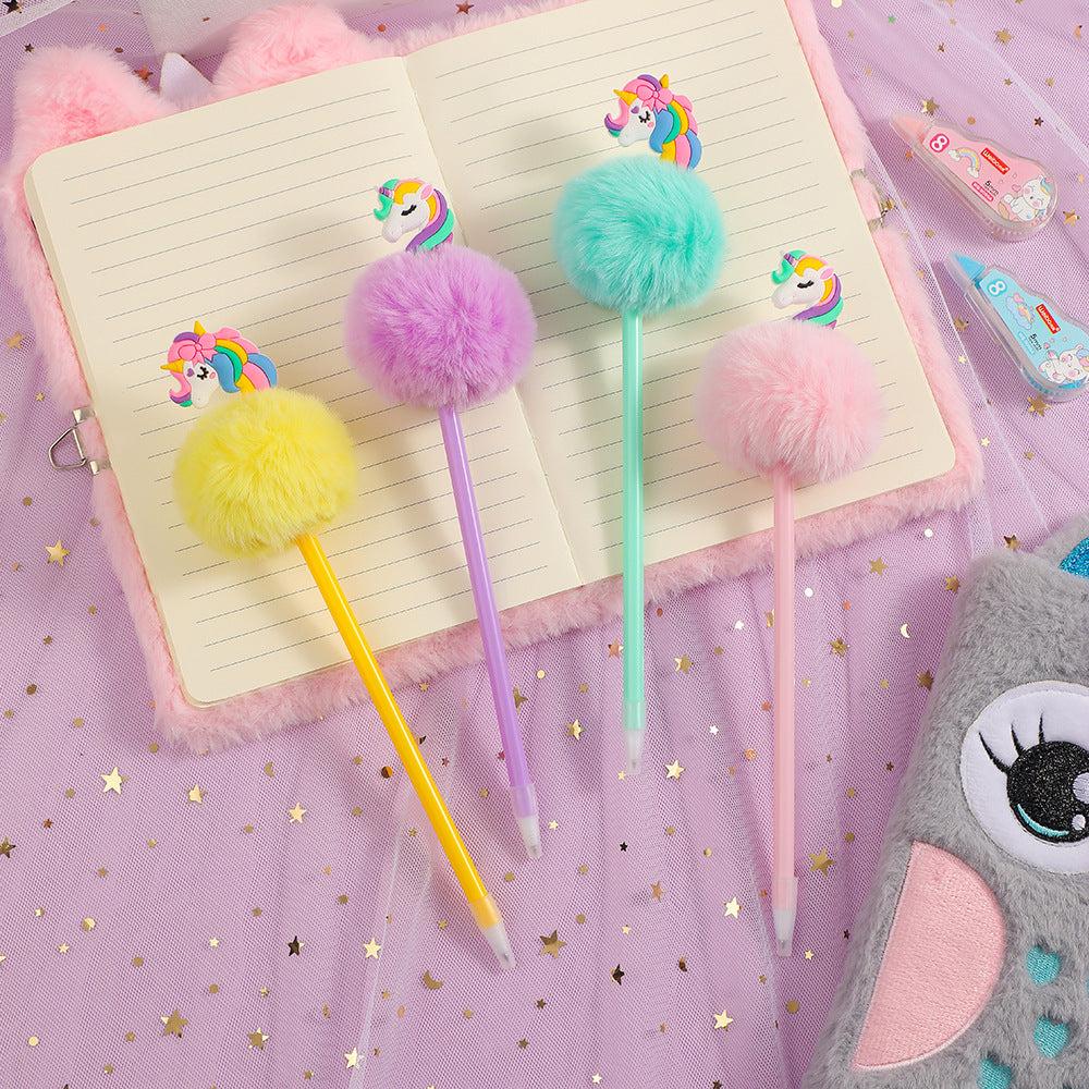 Wholesale Cartoon Unicorn Brush Pen