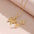 Wholesale  Titanium Steel plated 18K gold full zirconium butterfly necklace earrings set