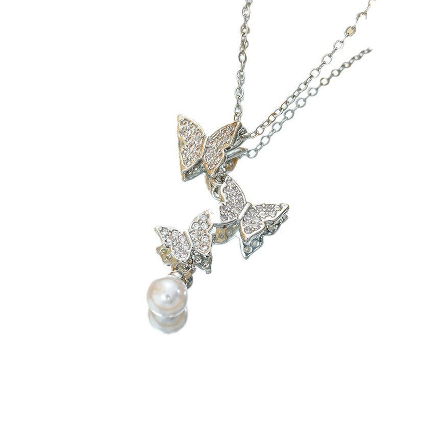 Wholesale Titanium Steel Summer Light Luxury All-match Necklaces