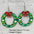Wholesale Christmas 3D Acrylic Earrings