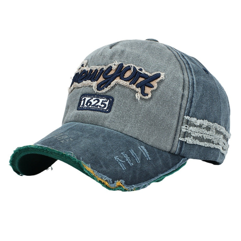 Wholesale Distressed Cotton Men's Baseball Cap ACC-HT-RongZhao028