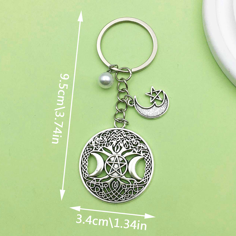 Wholesale Cross keychain metal keychain