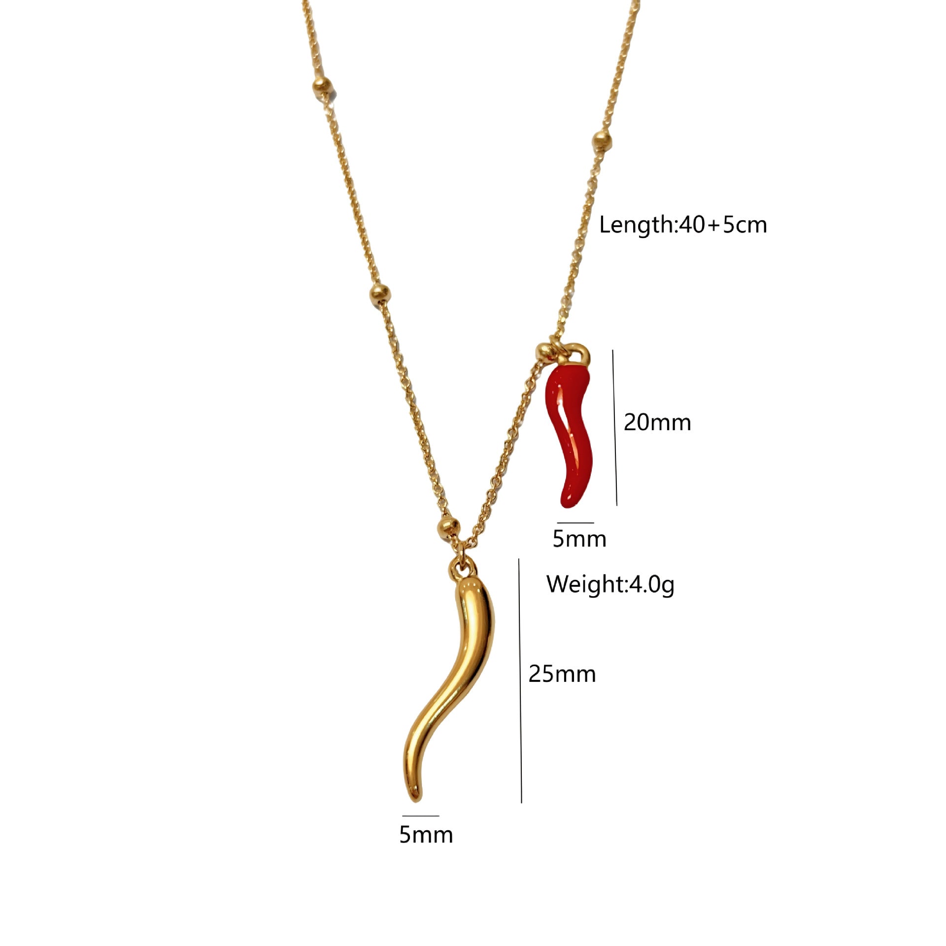 Wholesale Stainless Steel Bohemian Natural Stone Natural Pearl Necklace