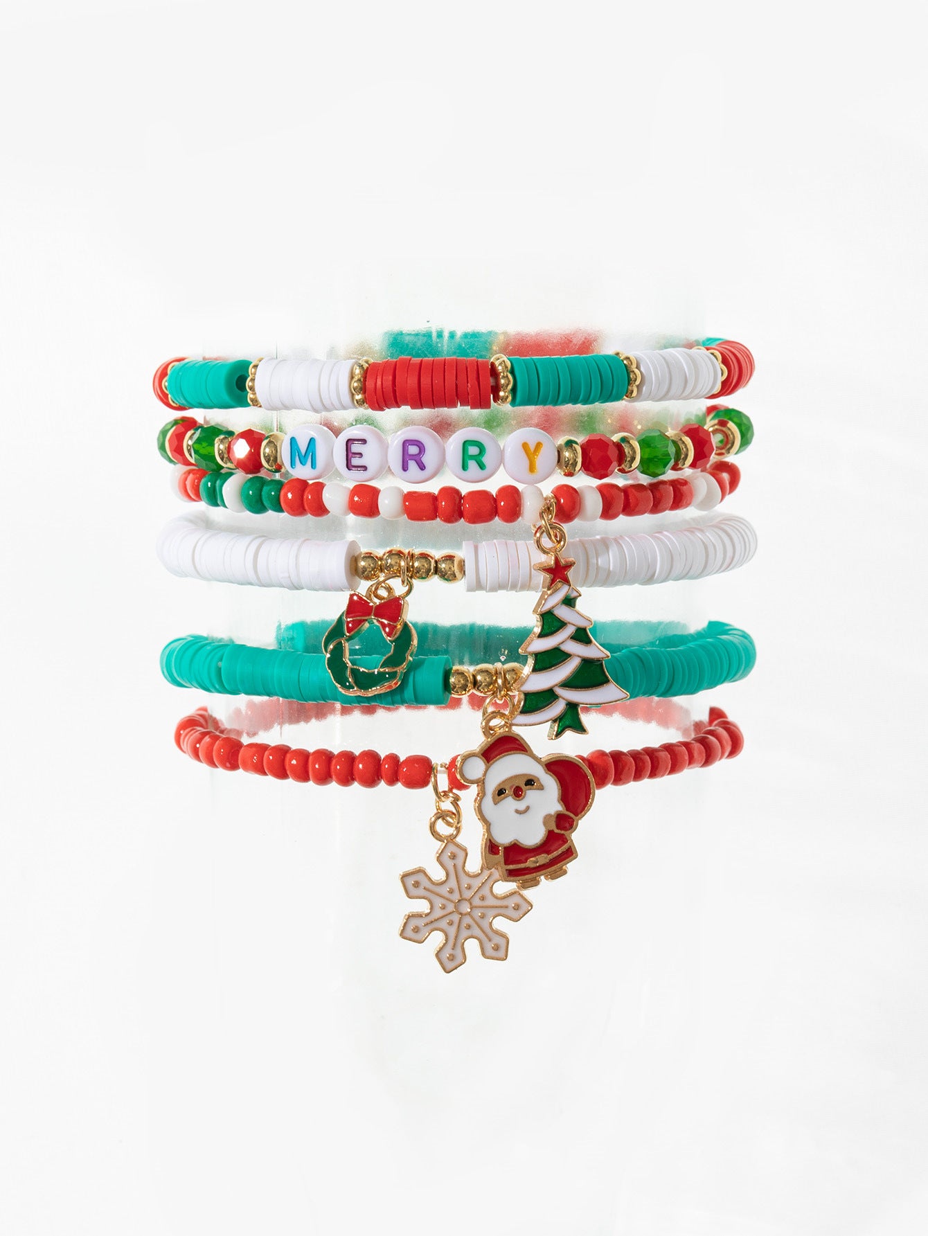 Wholesale Christmas Snowman Bracelet Set ACC-BT-Xunru001