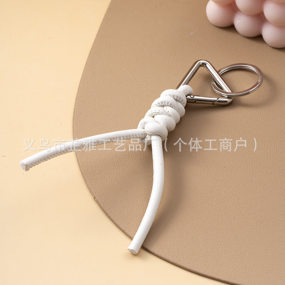 Wholesale  Braided Triangle Car Keychain