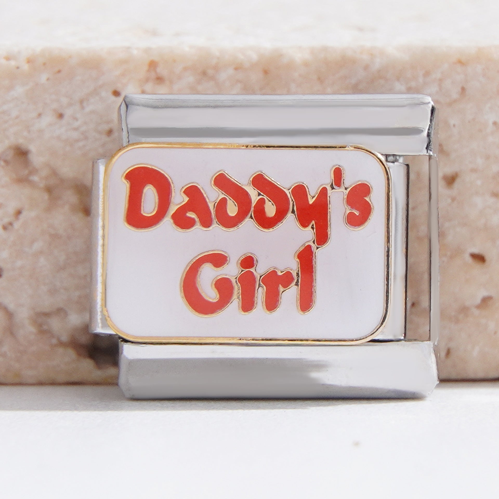 Wholesale Italian Charm Bracelet 9mm DIY Splicing Creative Pattern Stainless Steel Composable Bracelet