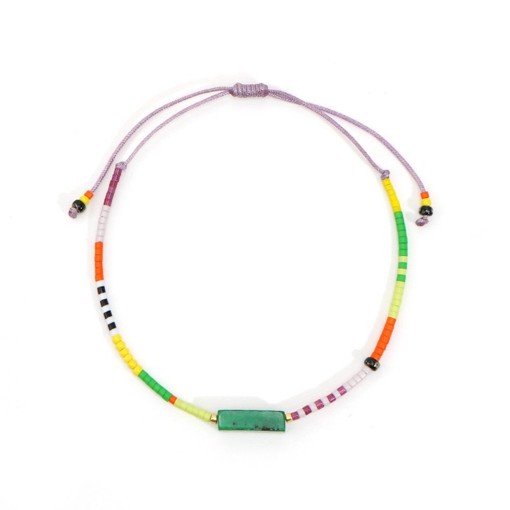 Bracelet en gros en cristal bracelet à la main