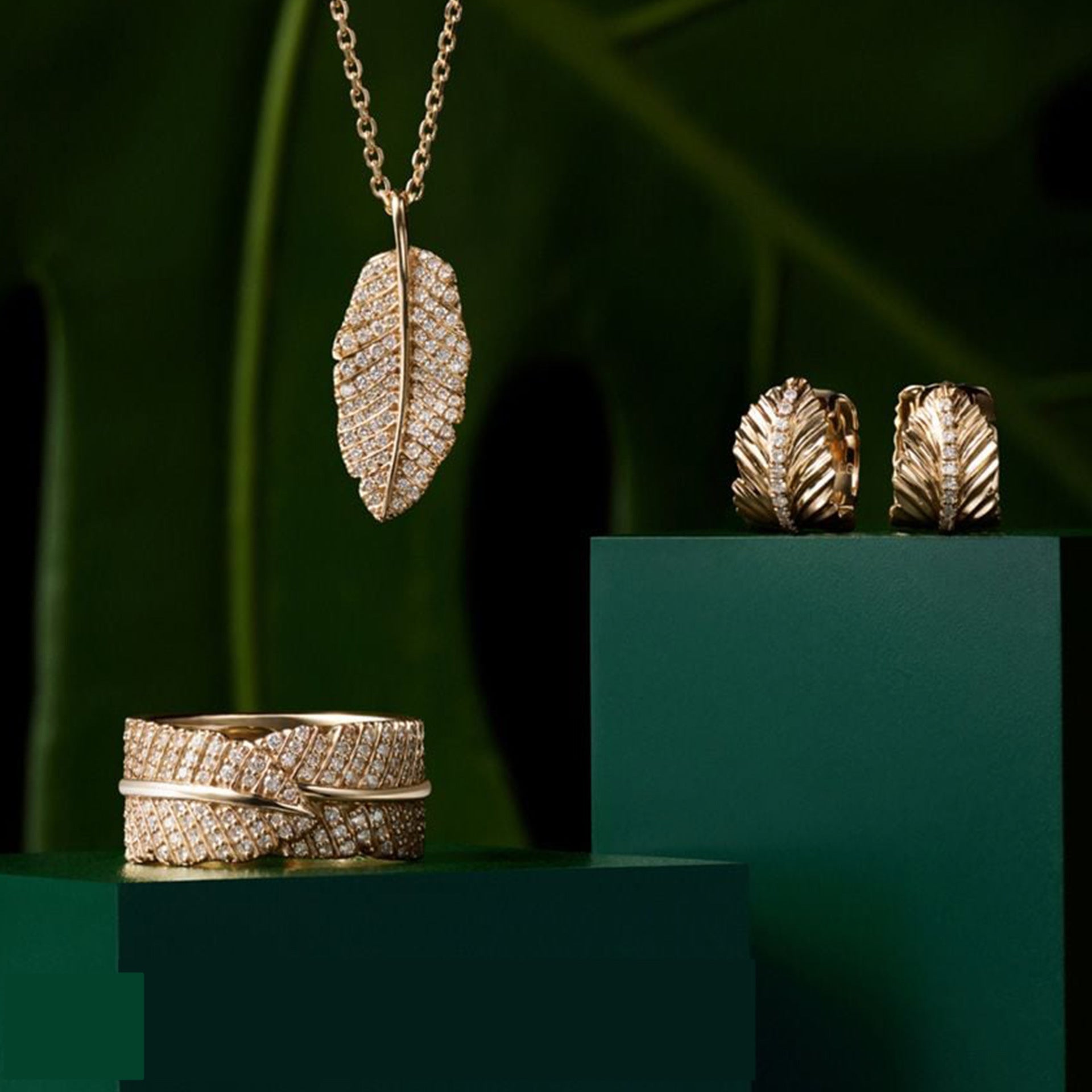 Wholesale temperament micro diamond earrings