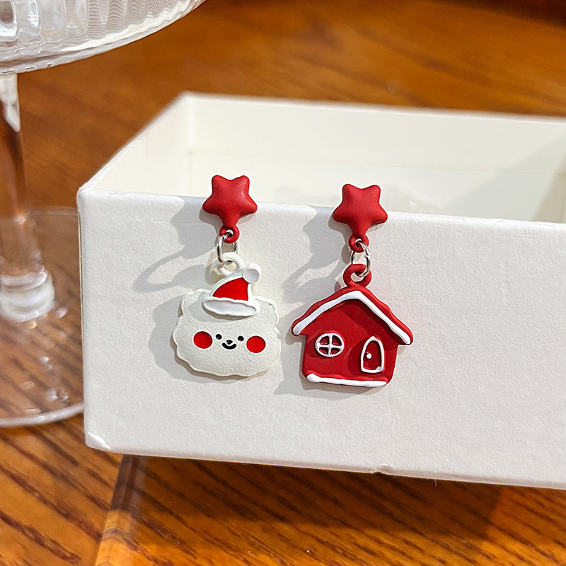 Wholesale Christmas Cartoon Creative Earrings ACC-ES-MDD070