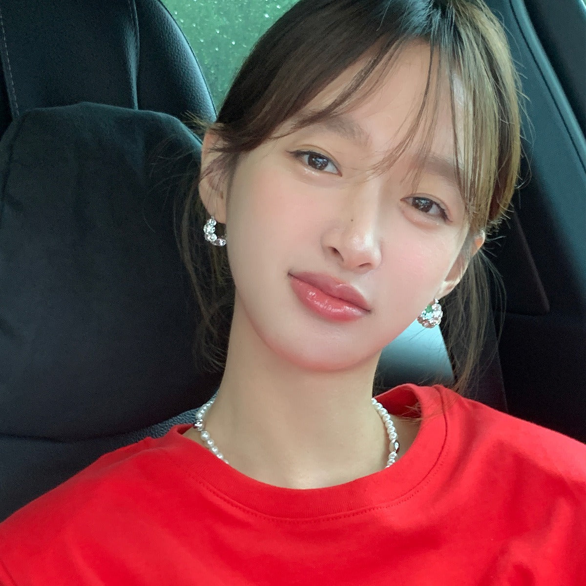 Wholesale full diamond zircon light luxury hoop earrings