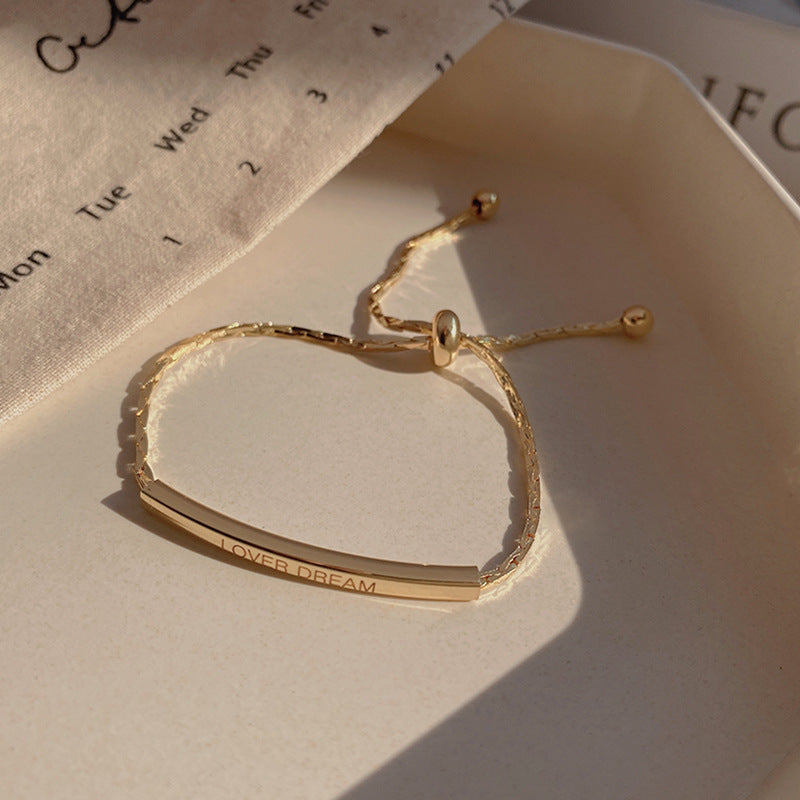 Wholesale vintage pearl bracelet titanium steel couple bracelet ACC-BT-Sengw001