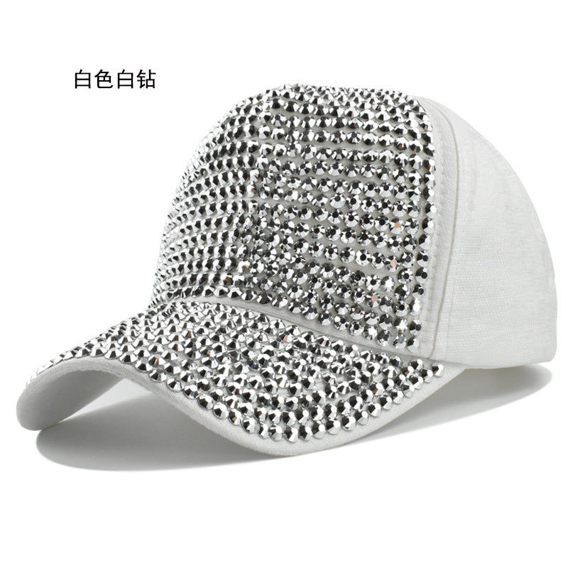 Wholesale  rhinestone baseball cap  protection hat baseball cap