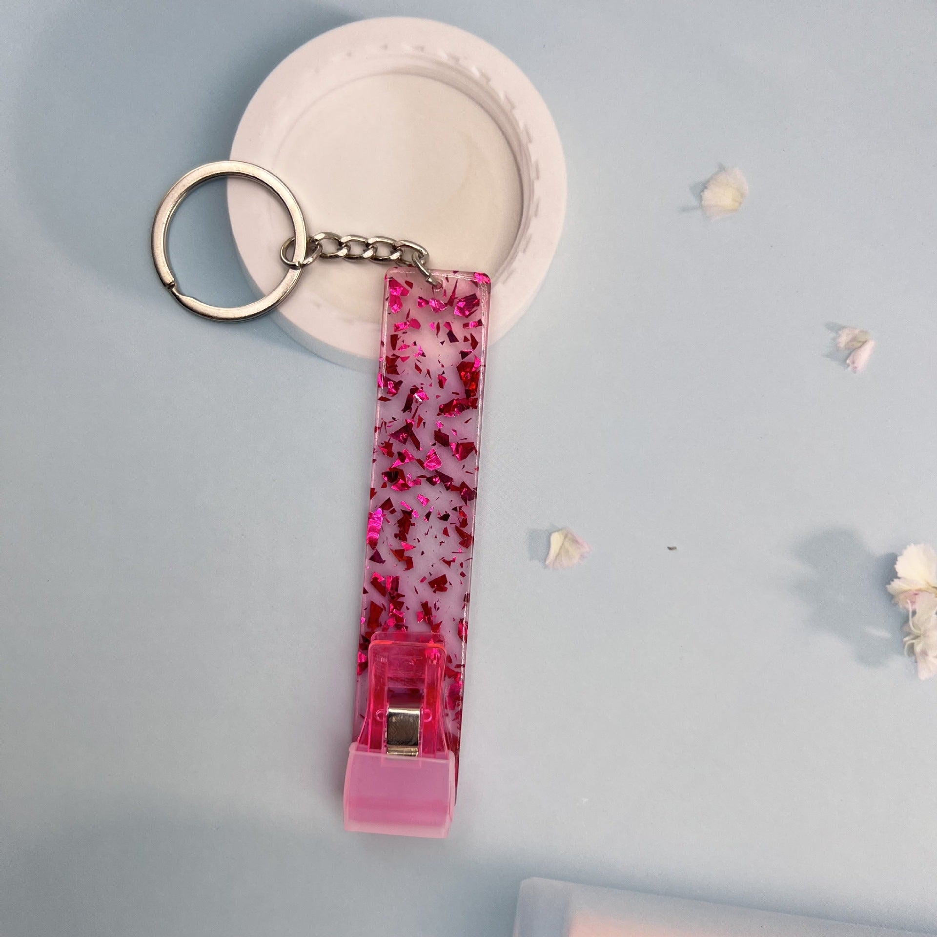 Wholesale ATM Contactless Card Remover Long Nail Card Remover Keychain ACC-KC-JinHao003