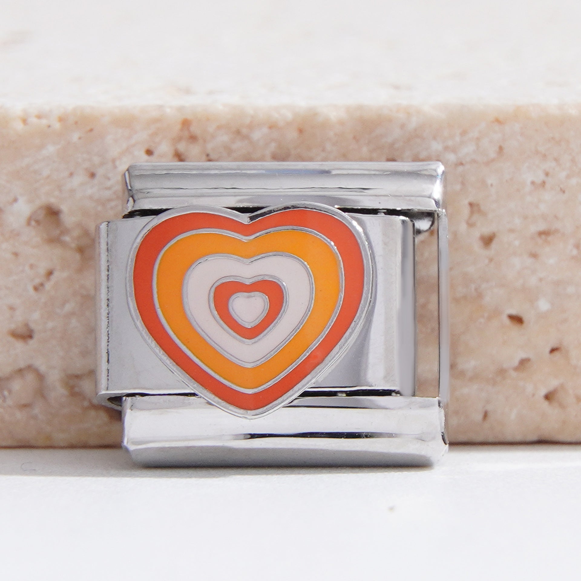 Wholesale Italian Charm Bracelet 9mm DIY Splicing Creative Pattern Stainless Steel Composable Bracelet