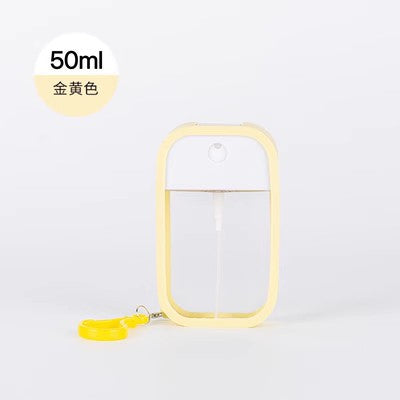 Wholesale Push Silicone Hook Perfume Alcohol Packaging Empty Bottle Keychain ACC-KC-XY001