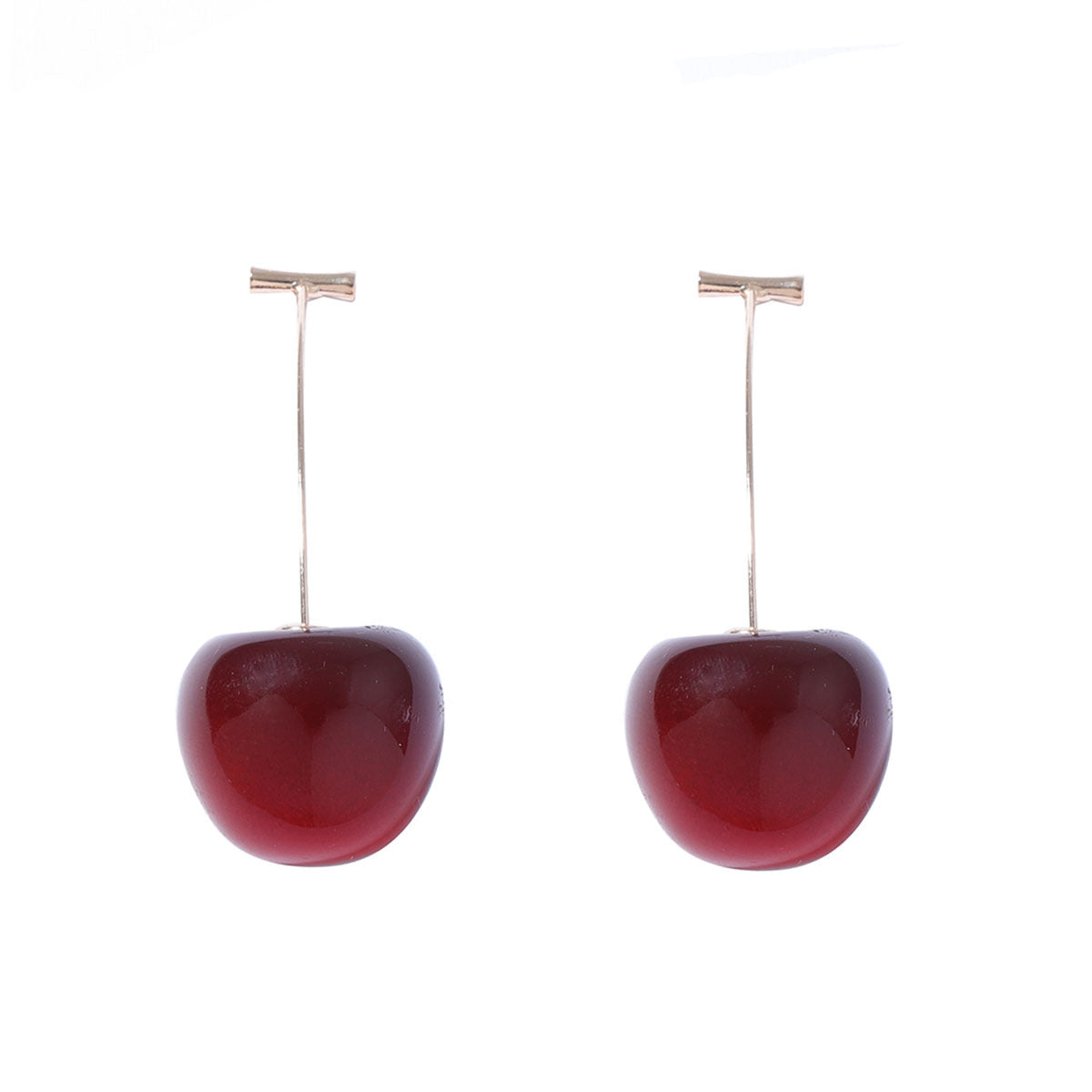 Wholesale Cute Fruit Cherry  Earrings