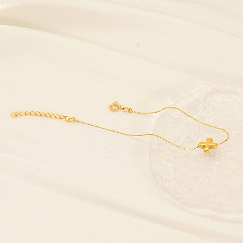 Wholesale  stainless steel bracelet 18K gold adjustable bracelet