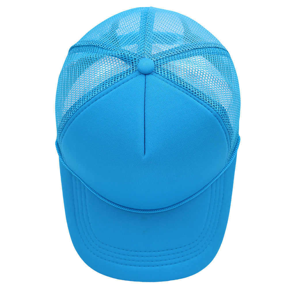 Wholesale DIY Blank Solid Color Trucker Cap  Baseball Cap