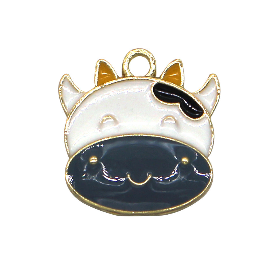 Wholesale Cute Cartoon Enamel Zinc Alloy Pendant