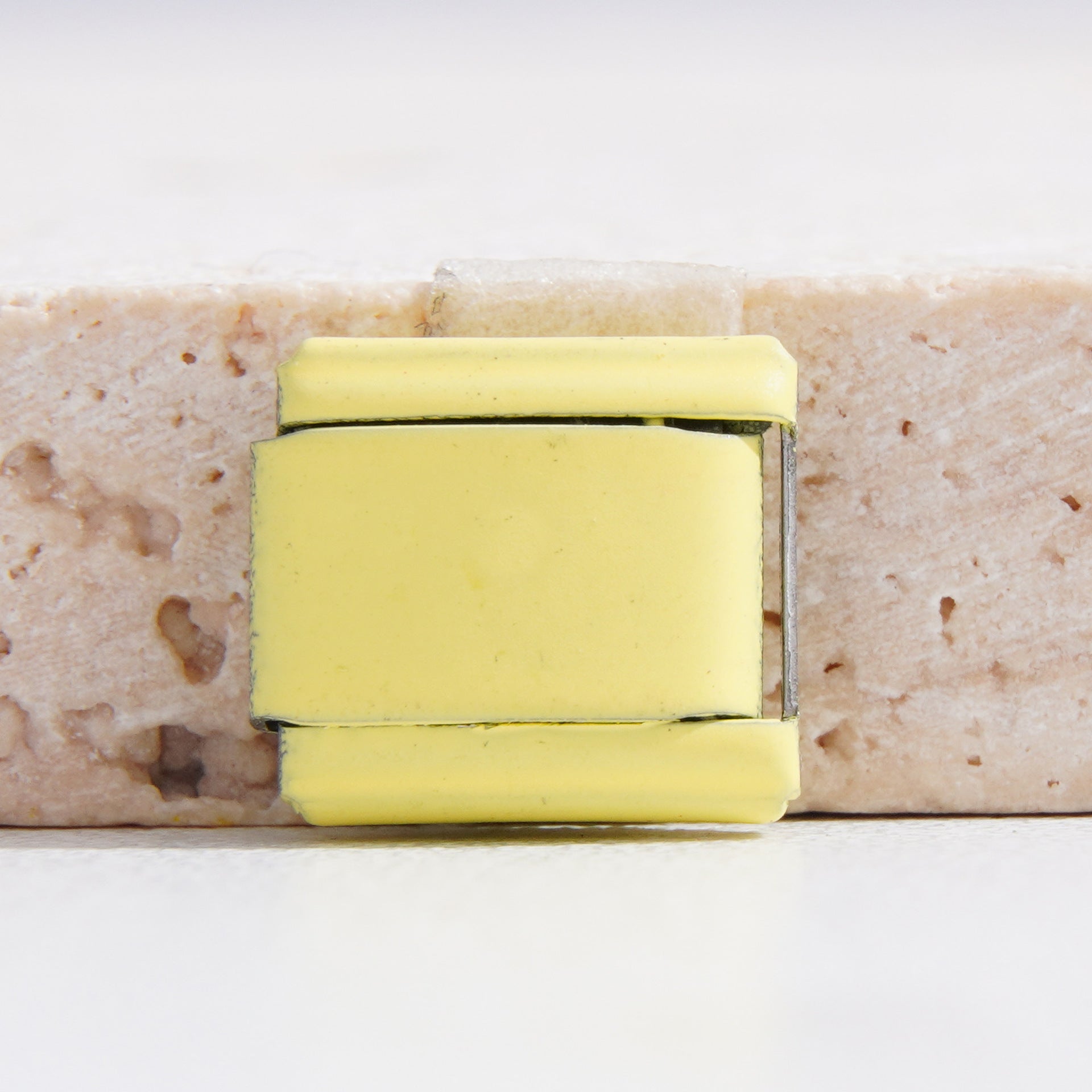 Wholesale Italian Charm Bracelet 9mm DIY Splicing Solid Color Stainless Steel Composable Bracelet