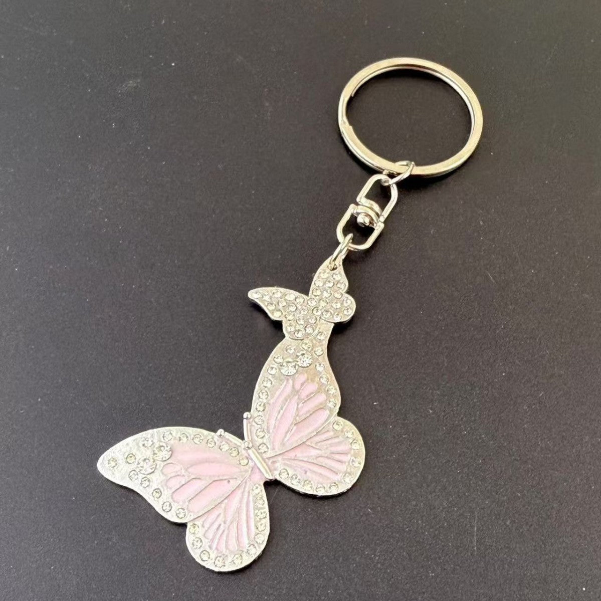 Wholesale Pink Butterfly Pendant Key Chain Pendant Key Chain