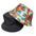 Wholesale Double-sided fisherman hat color printing basin hat   bucket hat