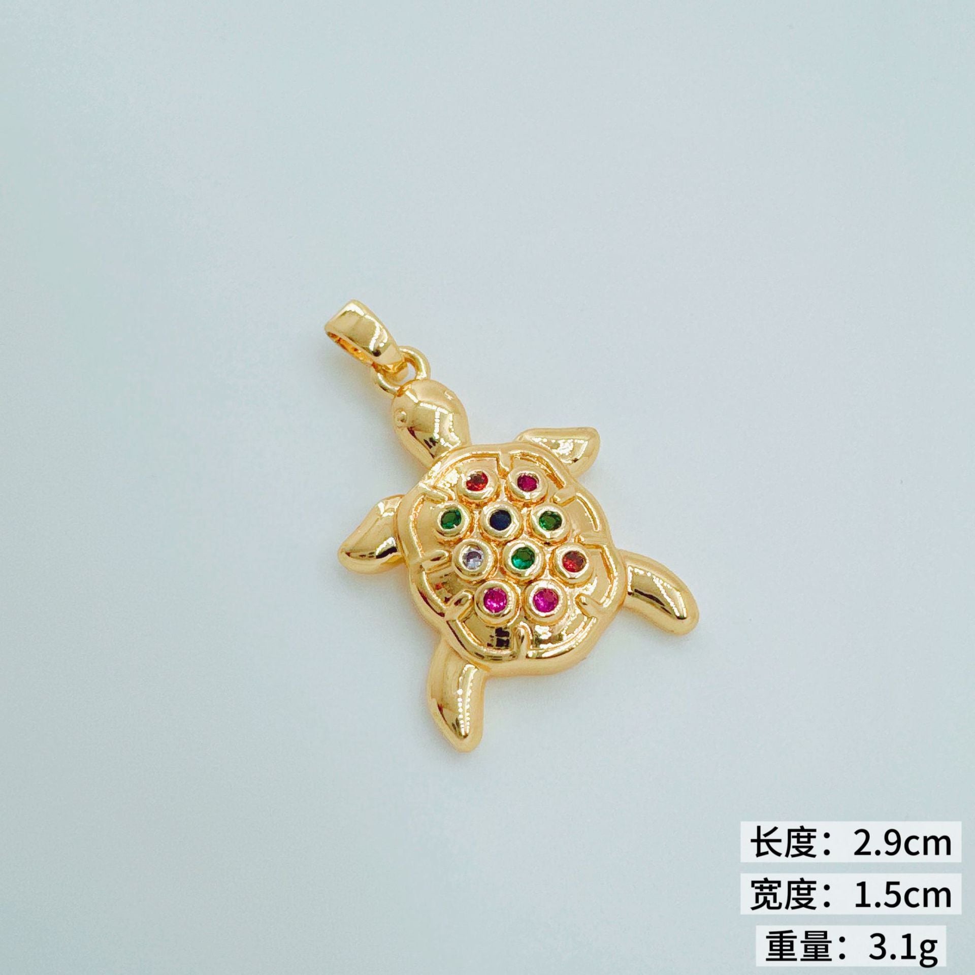 Wholesale Copper Electroplated Crab and Turtle Pendant Necklaces Jewelry for Women Boutique Resale