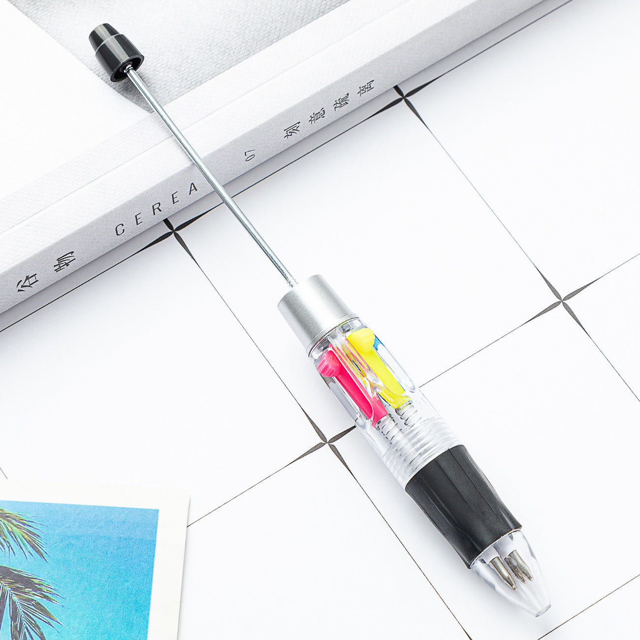 Wholesale Beadable Pens Multi-color Plastic Pens