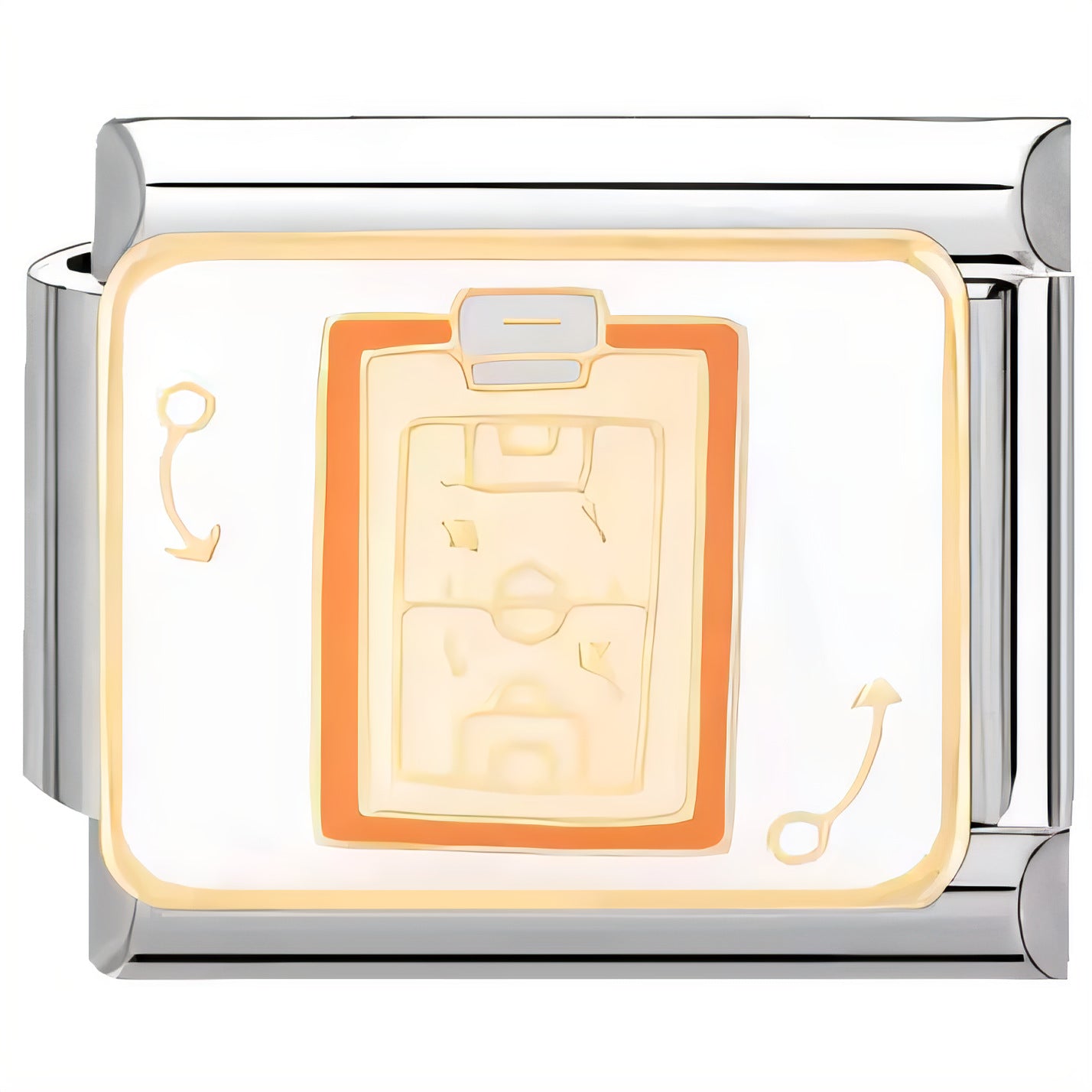 Wholesale Italian Charm Bracelet 9mm DIY Splicing Creative Cartoon Stainless Steel Composable Bracelet