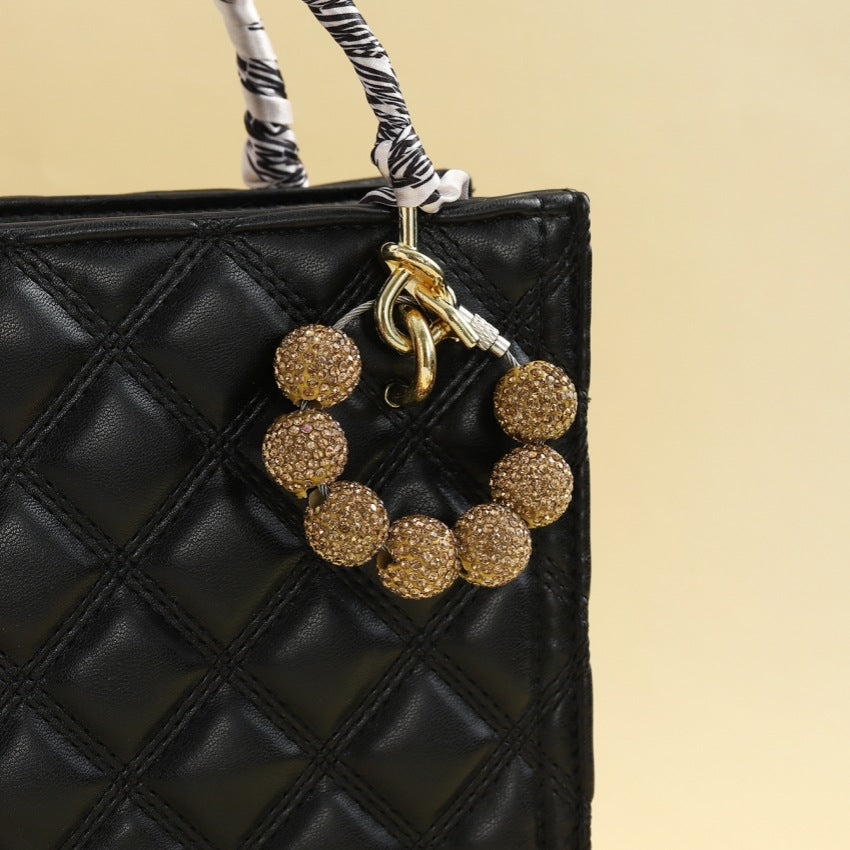 Wholesale Diamond Bracelet Wristlet Keychains ACC-KC-RongR081