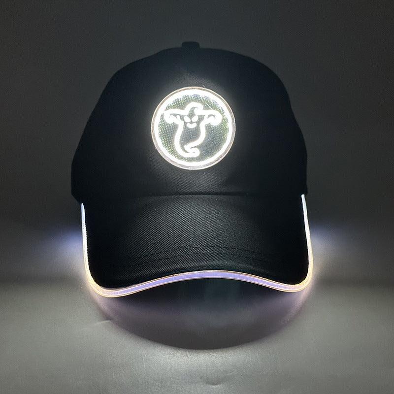 Wholesale   LED baseball cap pumpkin cap