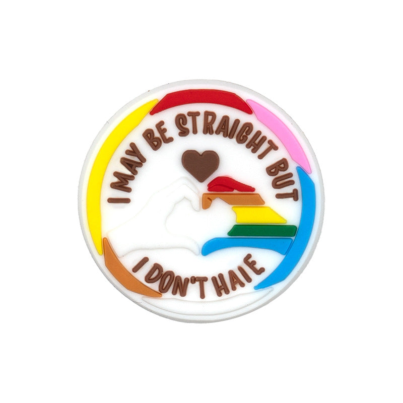 Wholesale 100pcs Random Rainbow Shoes Accessories Shoes Charms