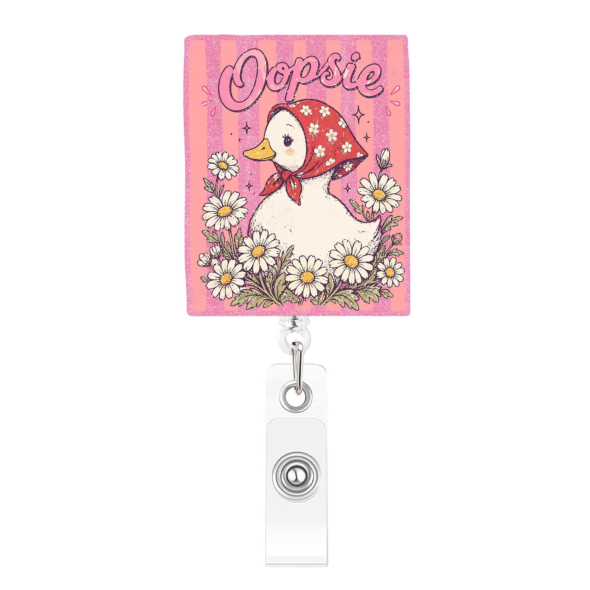 Wholesale Animal Pattern ABS Retractable Badge Reel 65cm ID Card Holder Boutique Resale