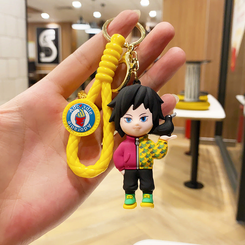 Wholesale Cartoon Animation PVC Keychain Cute Keychain ACC-KC-ErLu009