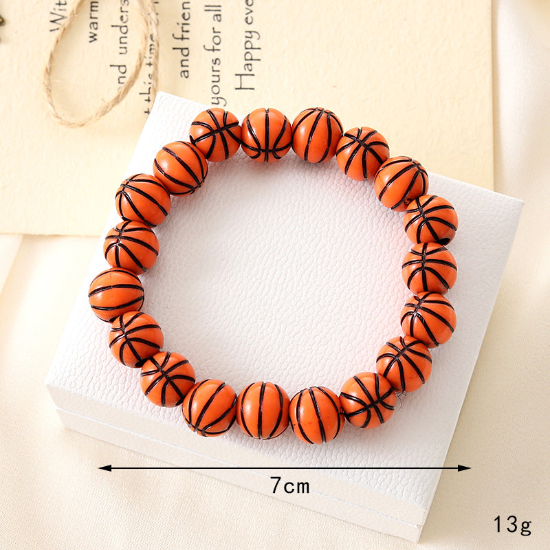 Wholesale Acrylic Ball Beaded Bracelets ACC-BT-YiL003