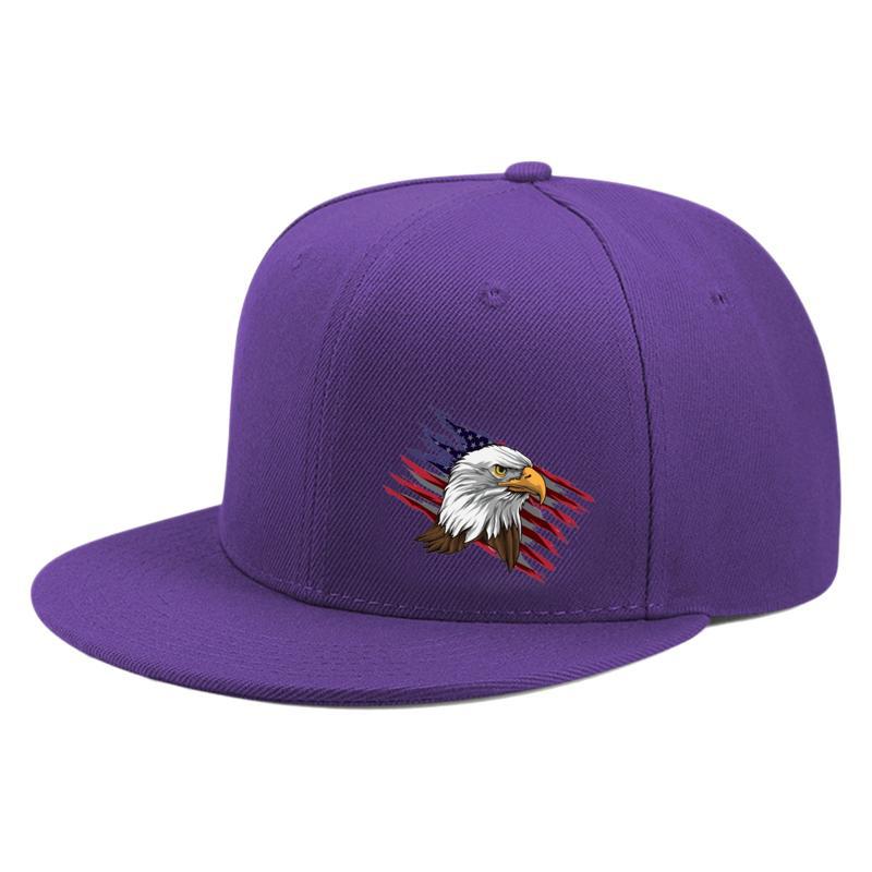 Wholesale Flat-brimmed hat hip-hop baseball cap printed reindeer daddy hat