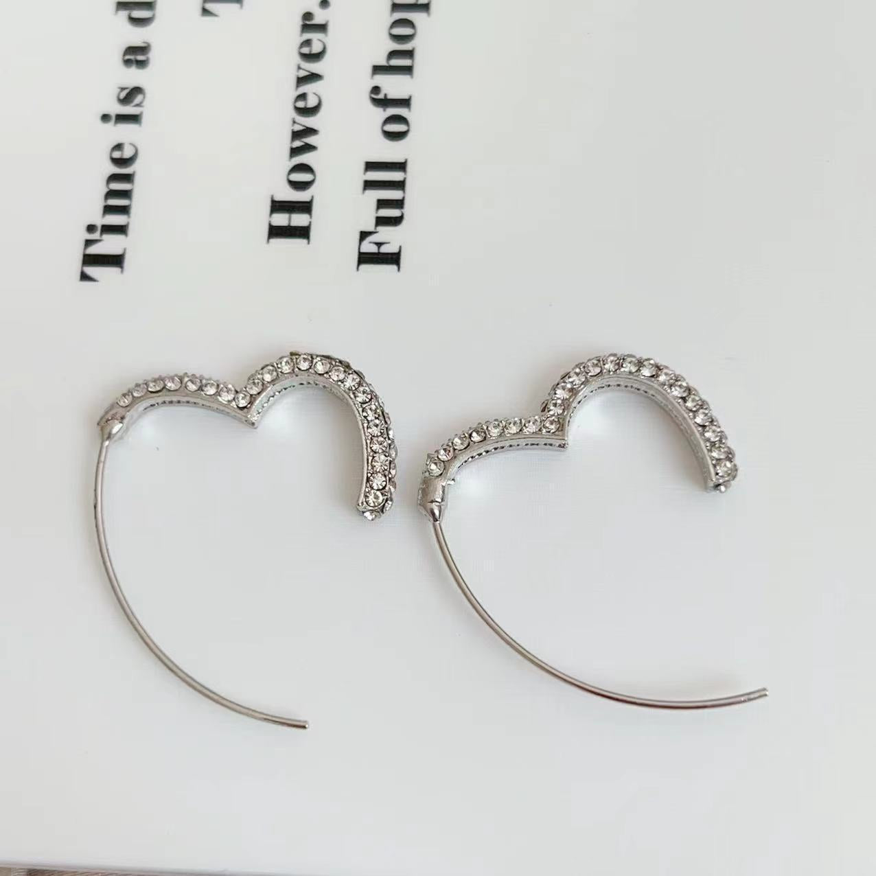 Wholesale Alloy  Love Earrings
