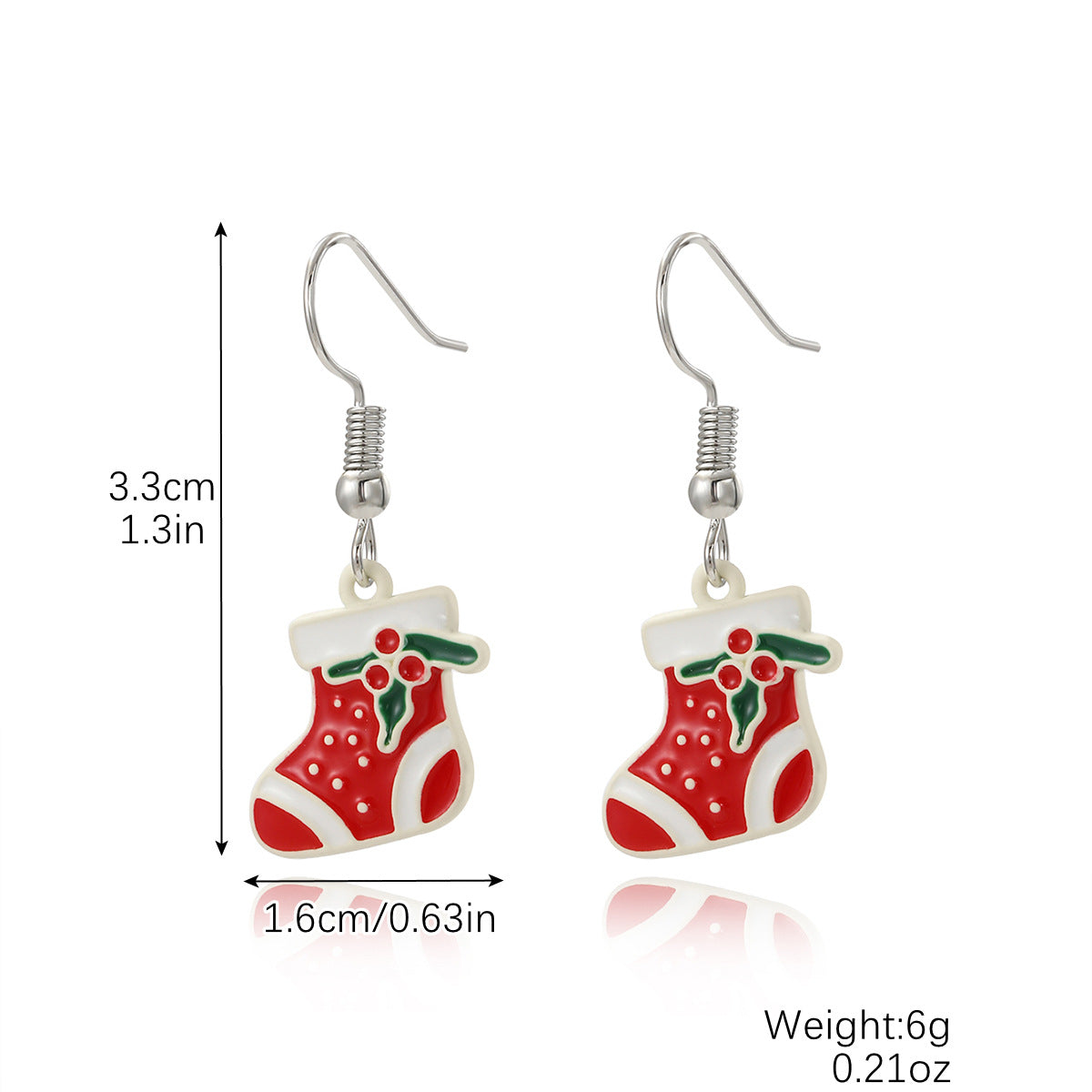 Wholesale Christmas Earrings Small Earrings Christmas Earrings