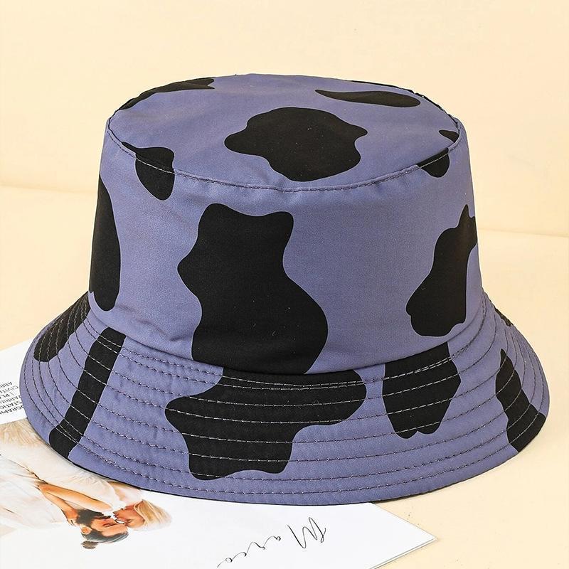 Wholesale Cow Print Double Sided Bucket Hat ACC-HT-DaQi005