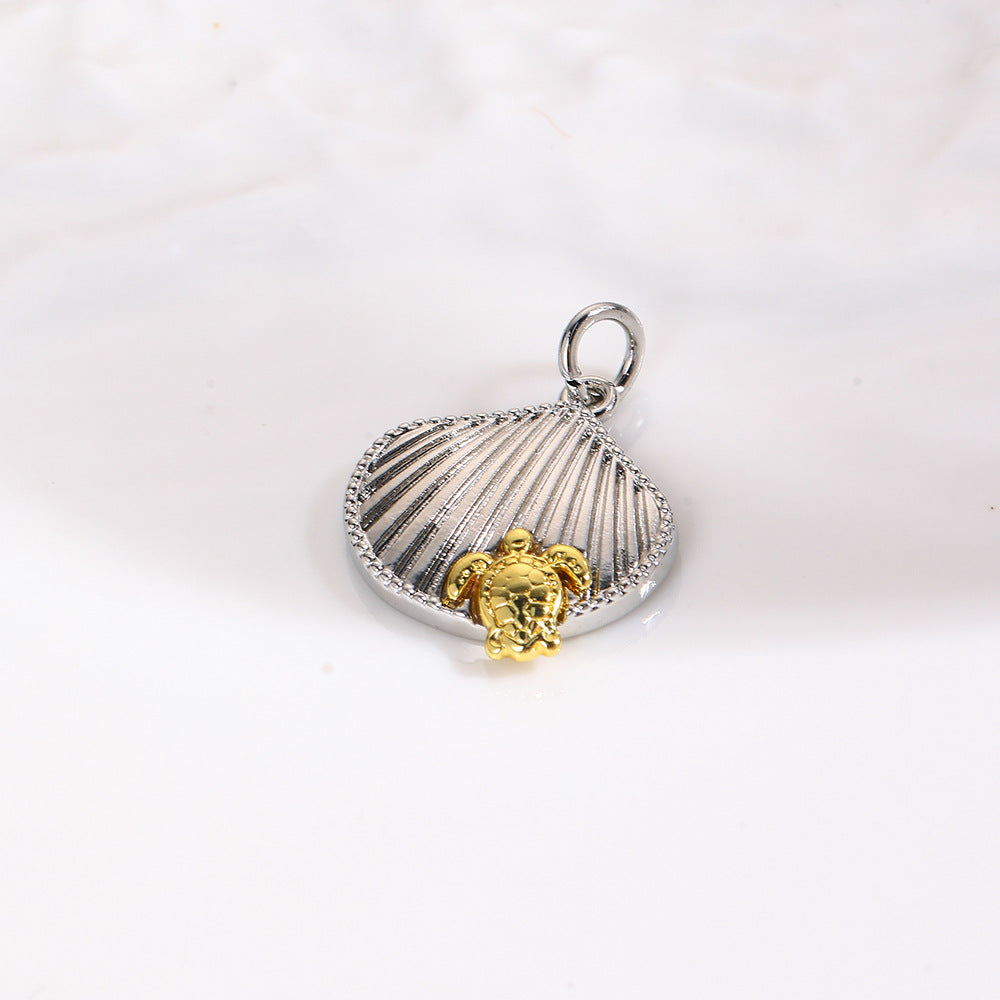 Wholesale  Pearl Starfish Turtle Scallop Necklace