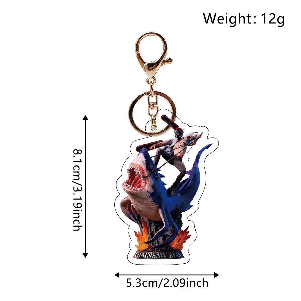 Wholesale acrylic  cartoon anime keychain ACCVIP