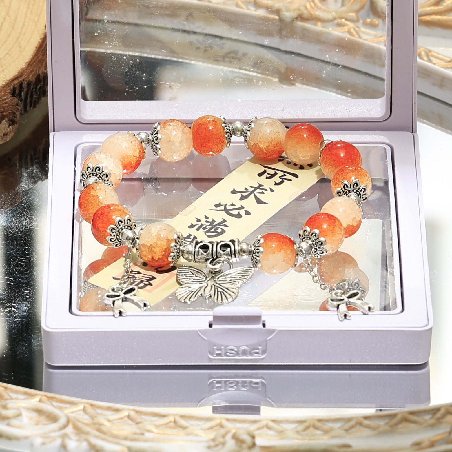 Wholesale  ethnic style beaded bracelet crystal bracelet