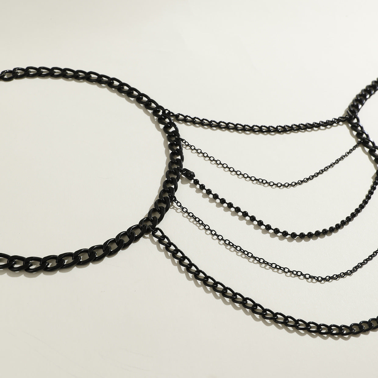 Wholesale  Personalized Tassel Chain Shoulder Necklaces